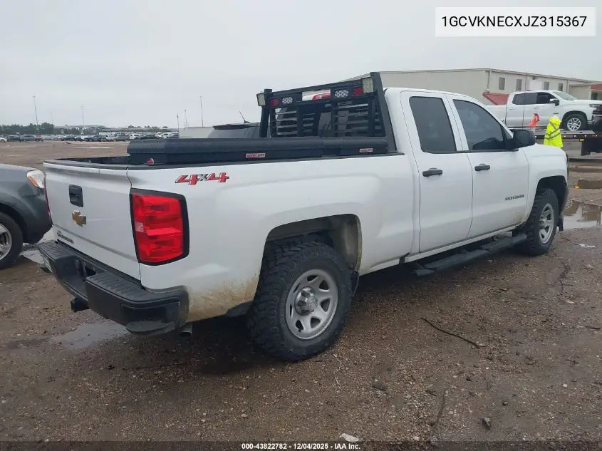 1GCVKNECXJZ315367 2018 Chevrolet Silverado 1500 Wt