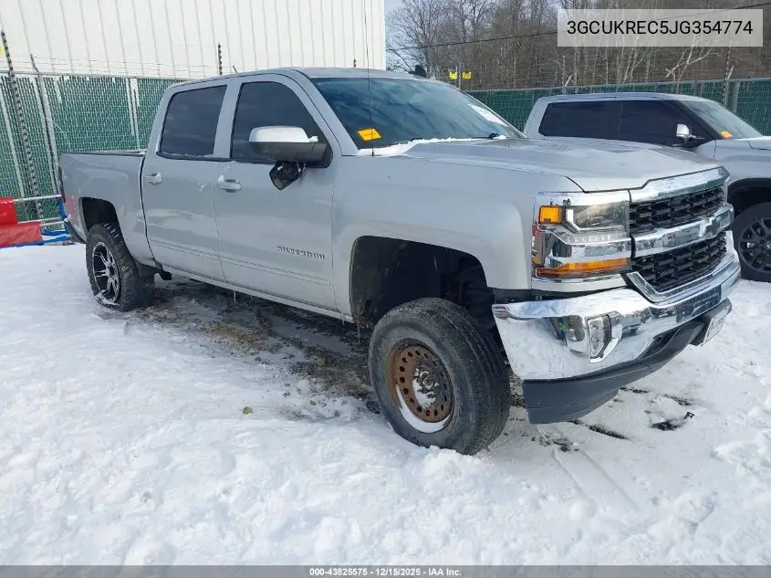 3GCUKREC5JG354774 2018 Chevrolet Silverado 1500 1Lt