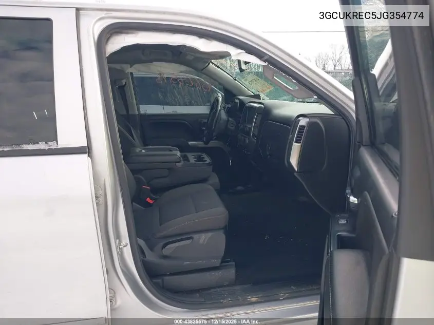 3GCUKREC5JG354774 2018 Chevrolet Silverado 1500 1Lt