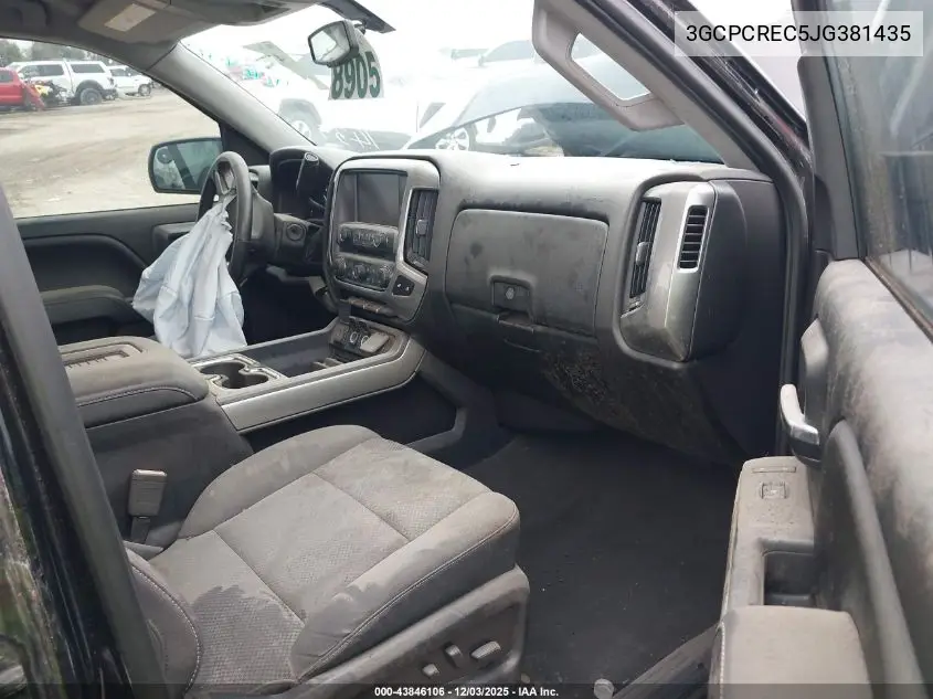 3GCPCREC5JG381435 2018 Chevrolet Silverado 1500 1Lt