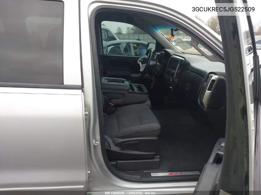 3GCUKREC5JG522509 2018 Chevrolet Silverado 1500 2Lt