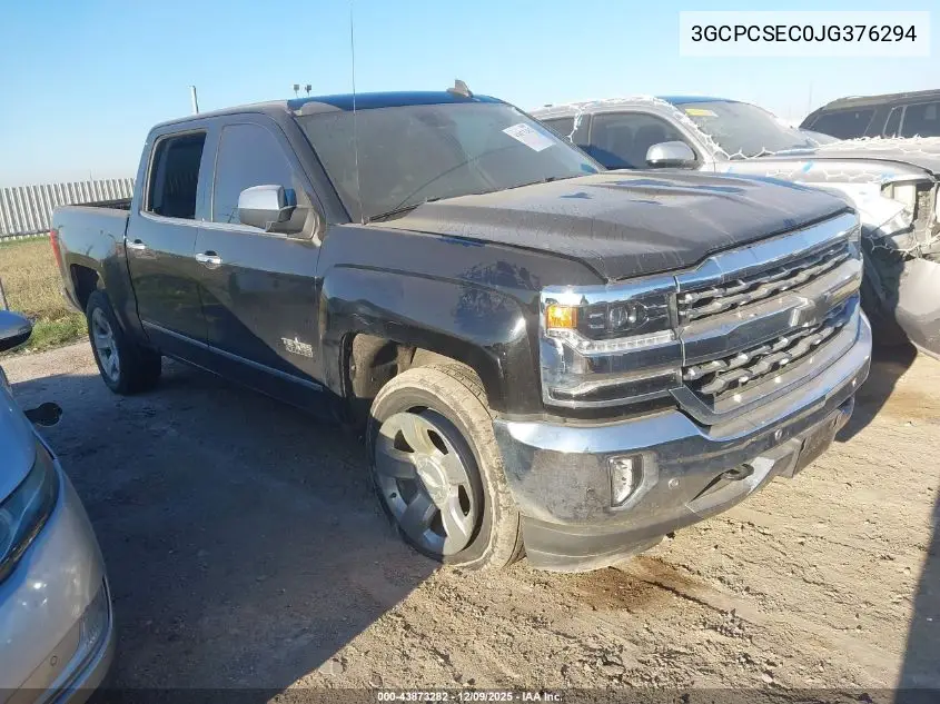 3GCPCSEC0JG376294 2018 Chevrolet Silverado 1500 1Lz