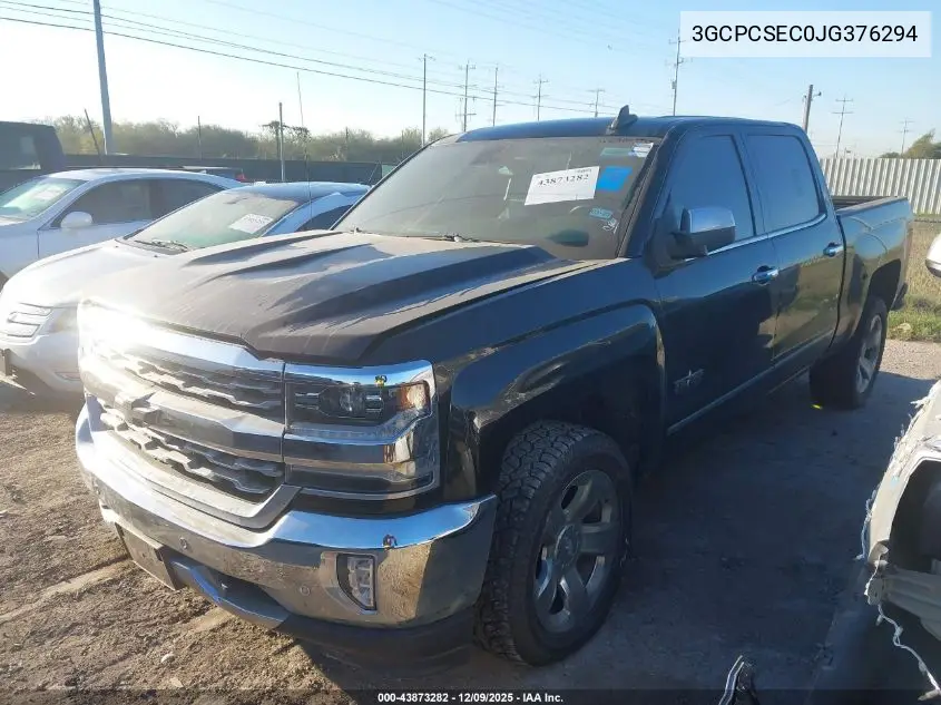 3GCPCSEC0JG376294 2018 Chevrolet Silverado 1500 1Lz