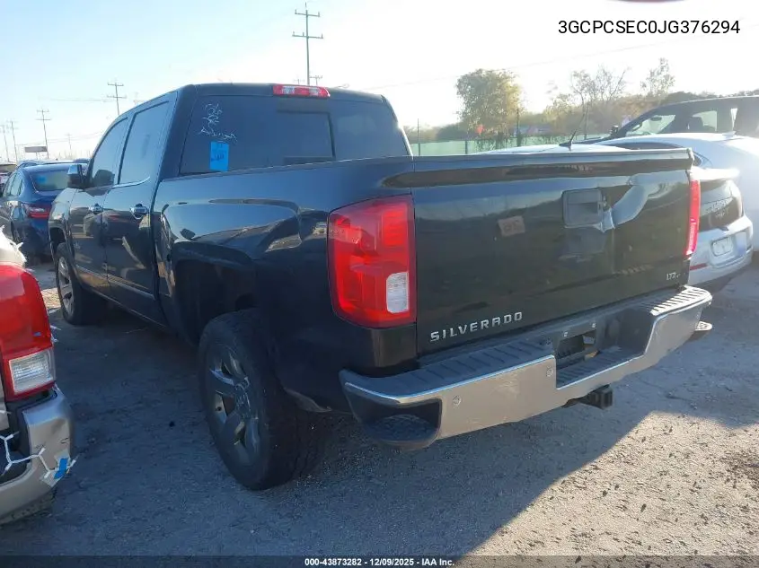 3GCPCSEC0JG376294 2018 Chevrolet Silverado 1500 1Lz