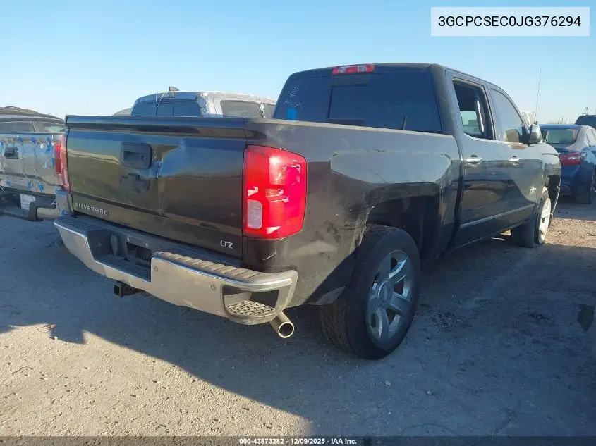 3GCPCSEC0JG376294 2018 Chevrolet Silverado 1500 1Lz