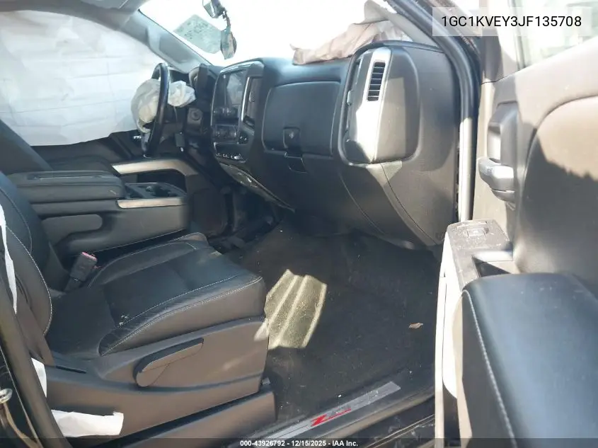 1GC1KVEY3JF135708 2018 Chevrolet Silverado 2500Hd Lt