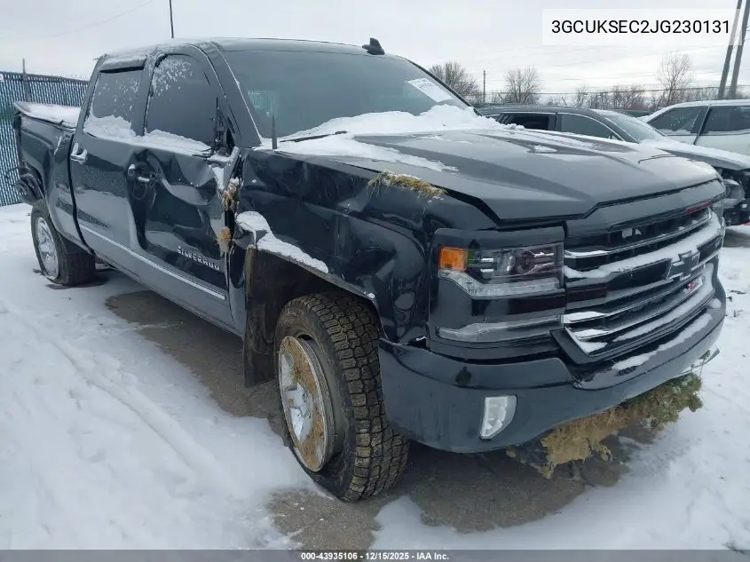 3GCUKSEC2JG230131 2018 Chevrolet Silverado 1500 2Lz