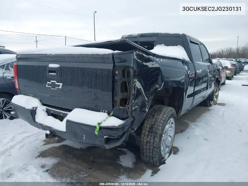 3GCUKSEC2JG230131 2018 Chevrolet Silverado 1500 2Lz