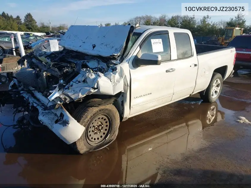 1GCVKREC9JZ230575 2018 Chevrolet Silverado 1500 2Lt