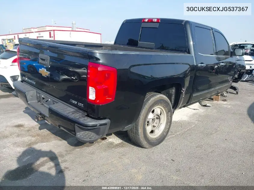 3GCUKSECXJG537367 2018 Chevrolet Silverado 1500 2Lz