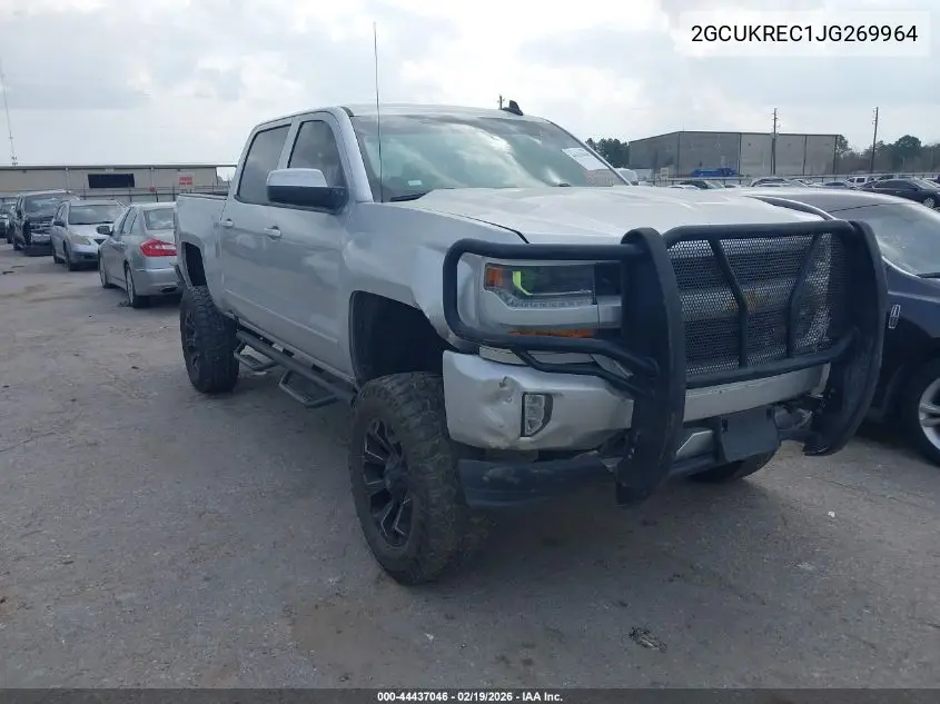 3GCUKREC1JG269964 2018 Chevrolet Silverado K1500 Lt