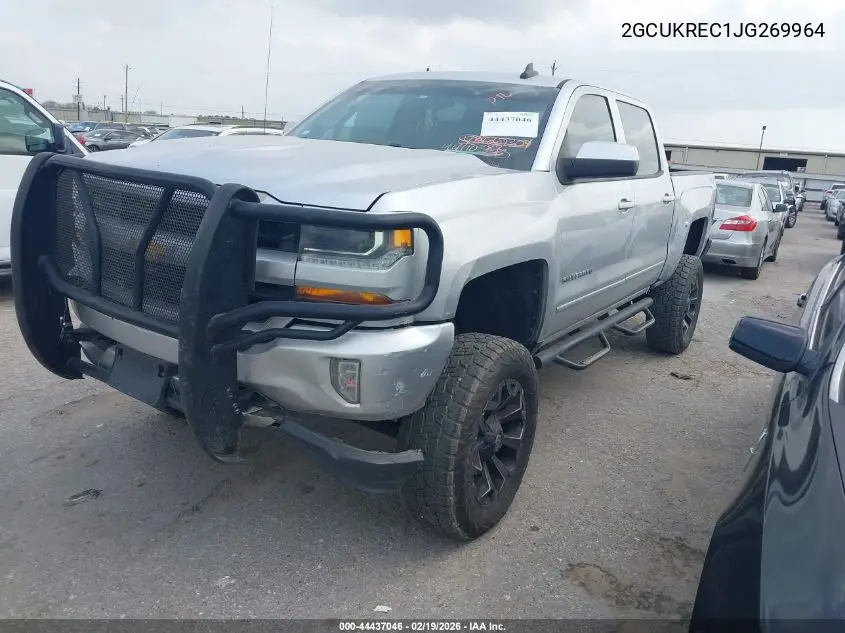 3GCUKREC1JG269964 2018 Chevrolet Silverado K1500 Lt
