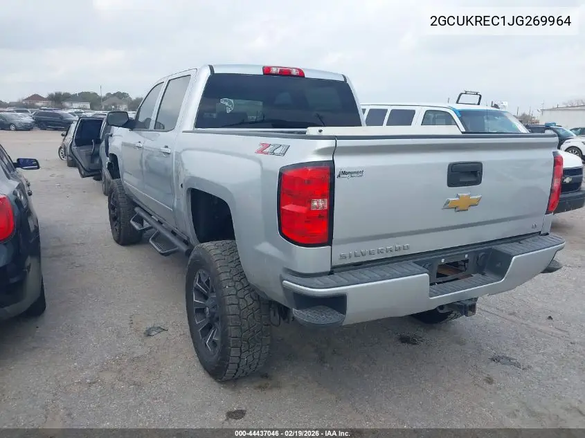 3GCUKREC1JG269964 2018 Chevrolet Silverado K1500 Lt