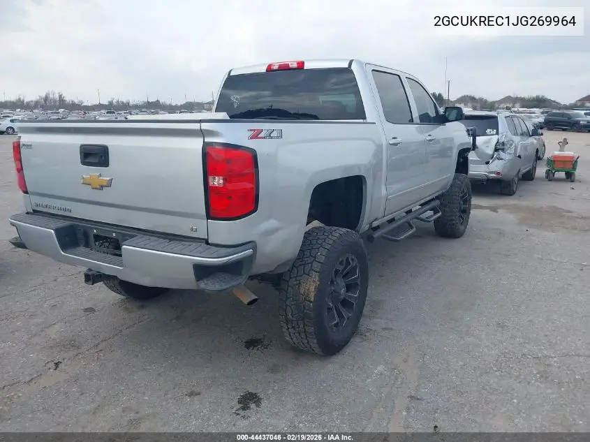 3GCUKREC1JG269964 2018 Chevrolet Silverado K1500 Lt