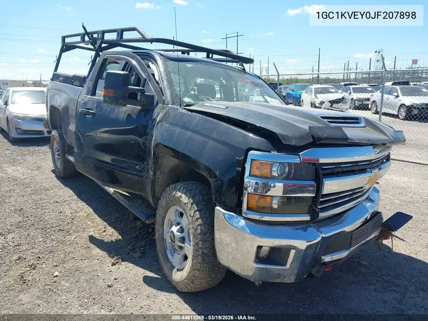 1GC1KVEY0JF207898 2018 Chevrolet Silverado 2500Hd Lt