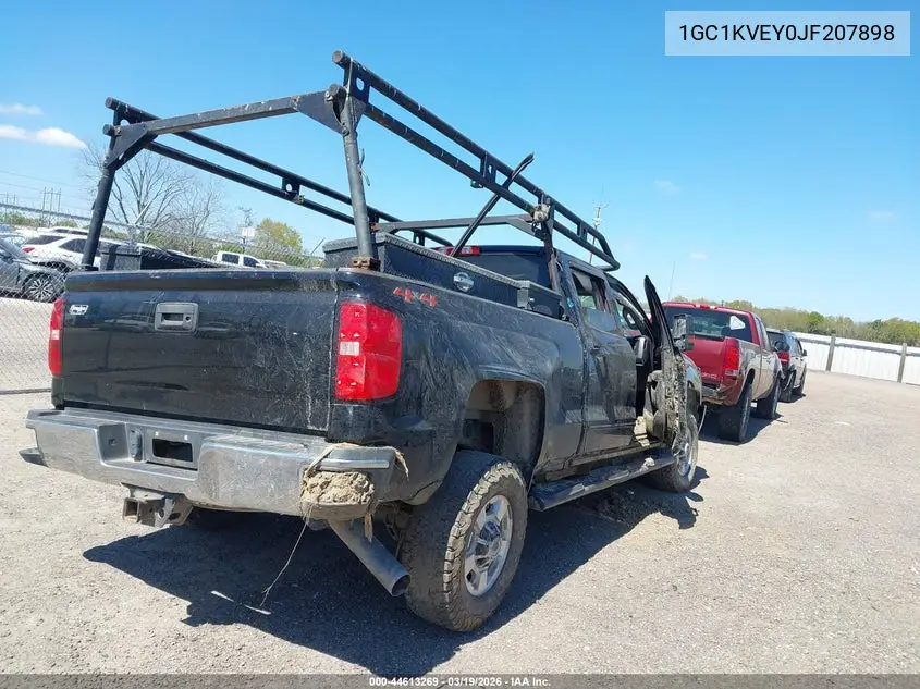 1GC1KVEY0JF207898 2018 Chevrolet Silverado 2500Hd Lt