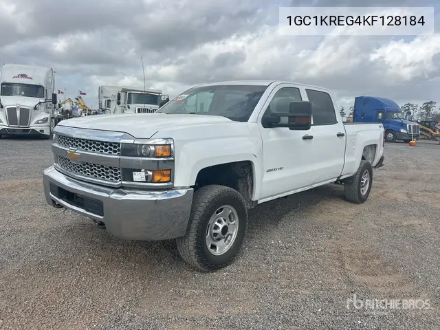 1GC1KREG4KF128184 2019 Chevrolet Silverado 2500 Hd 2019 Chevrolet Silverado 2500 Hd 4X4 Crew Cab Pickup