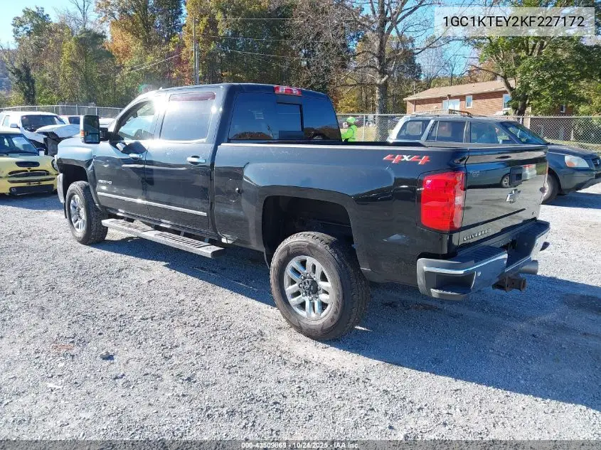 1GC1KTEY2KF227172 2019 Chevrolet Silverado 2500Hd Ltz