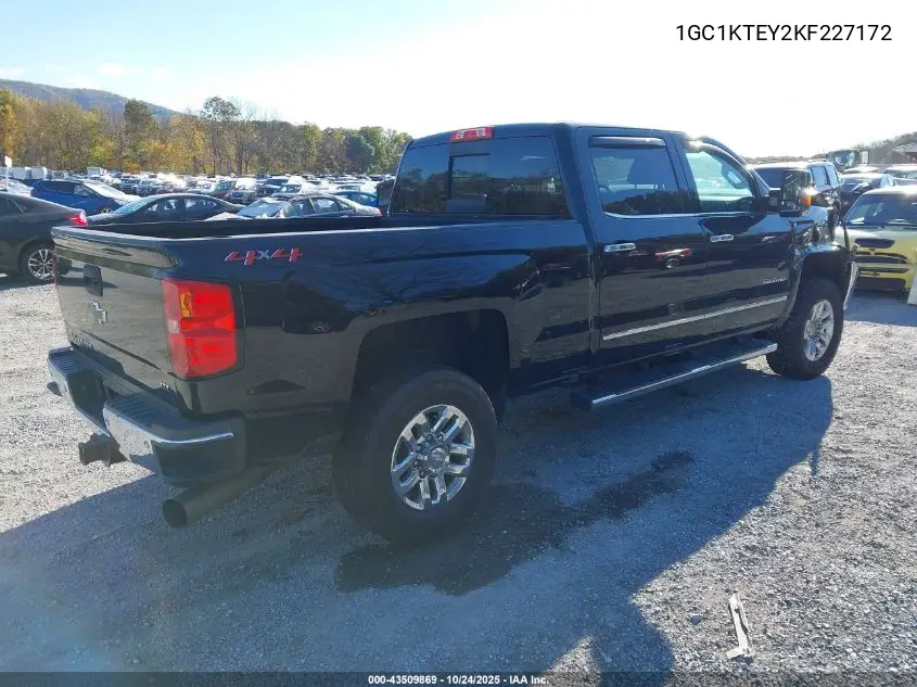 1GC1KTEY2KF227172 2019 Chevrolet Silverado 2500Hd Ltz