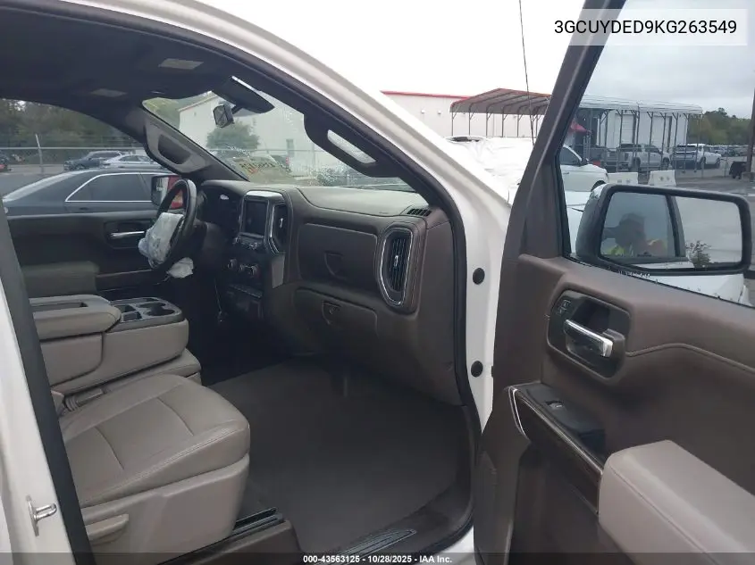 3GCUYDED9KG263549 2019 Chevrolet Silverado 1500 Lt