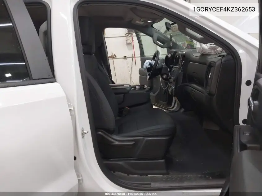 1GCRYCEF4KZ362653 2019 Chevrolet Silverado 1500 Custom Trail Boss