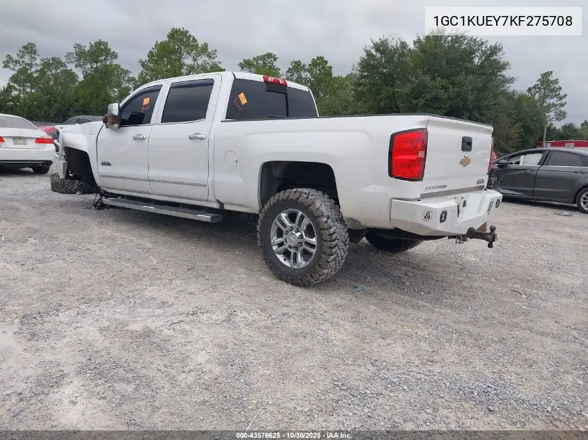 1GC1KUEY7KF275708 2019 Chevrolet Silverado 2500Hd High Country