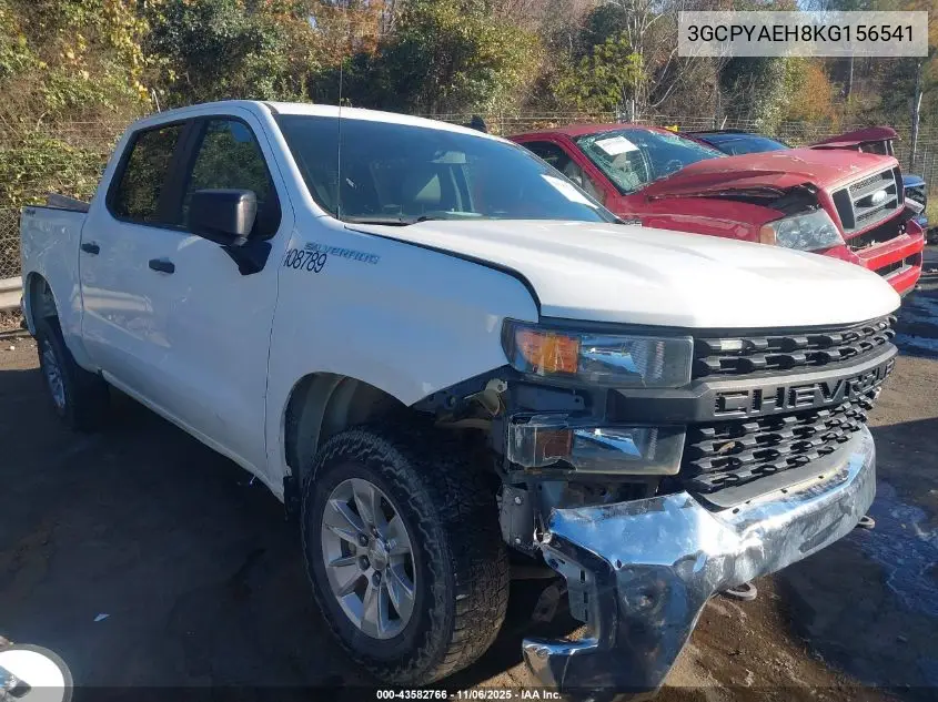 3GCPYAEH8KG156541 2019 Chevrolet Silverado 1500 Work Truck