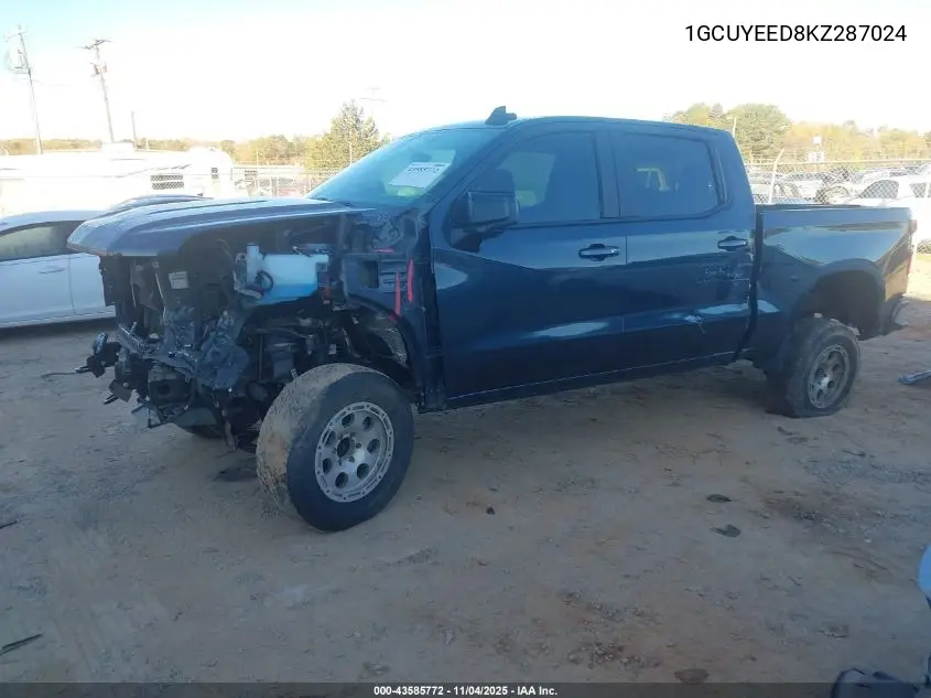 1GCUYEED8KZ287024 2019 Chevrolet Silverado 1500 Rst
