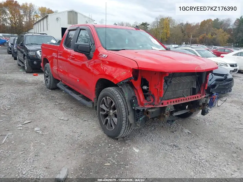 1GCRYEED7KZ176390 2019 Chevrolet Silverado 1500 Rst