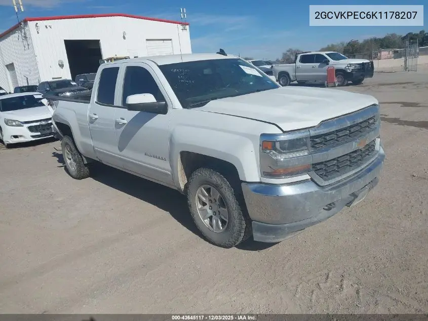 2GCVKPEC6K1178207 2019 Chevrolet Silverado 1500 Ld Lt
