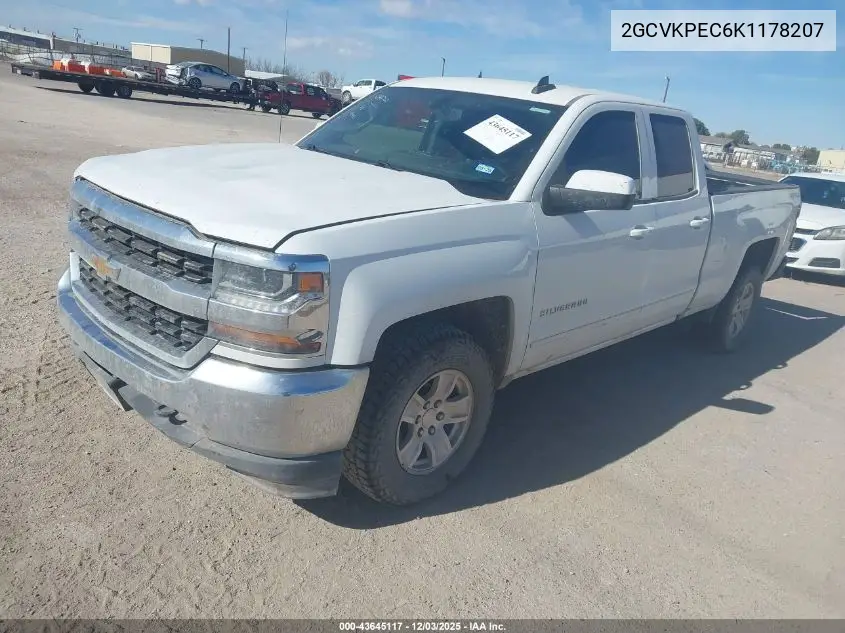 2GCVKPEC6K1178207 2019 Chevrolet Silverado 1500 Ld Lt