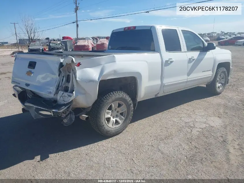 2GCVKPEC6K1178207 2019 Chevrolet Silverado 1500 Ld Lt