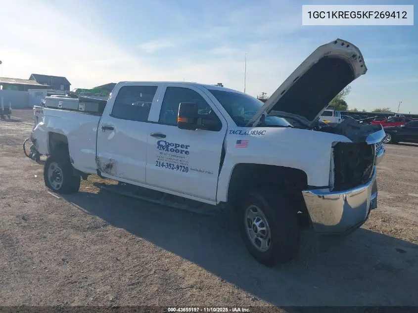 1GC1KREG5KF269412 2019 Chevrolet Silverado 2500Hd Wt
