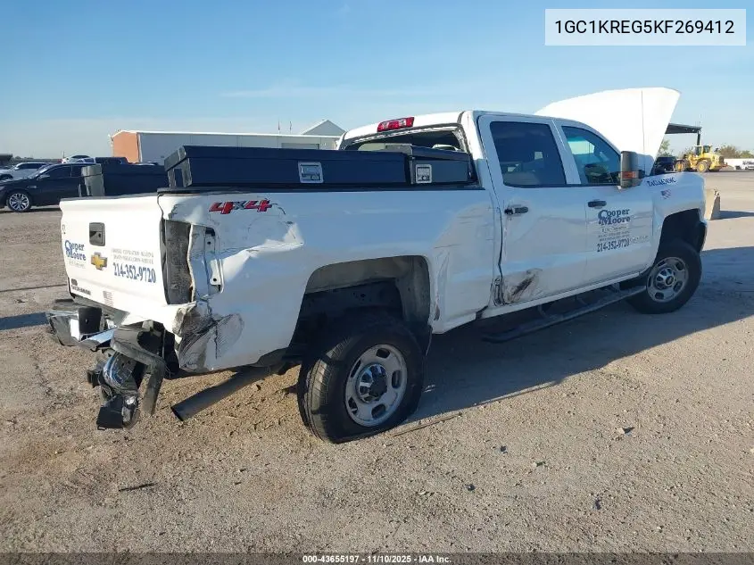 1GC1KREG5KF269412 2019 Chevrolet Silverado 2500Hd Wt