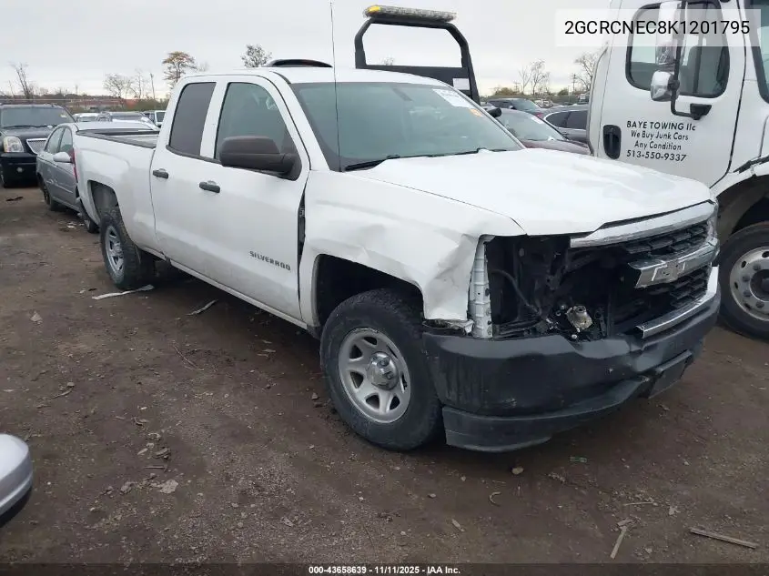 2GCRCNEC8K1201795 2019 Chevrolet Silverado 1500 Ld Wt