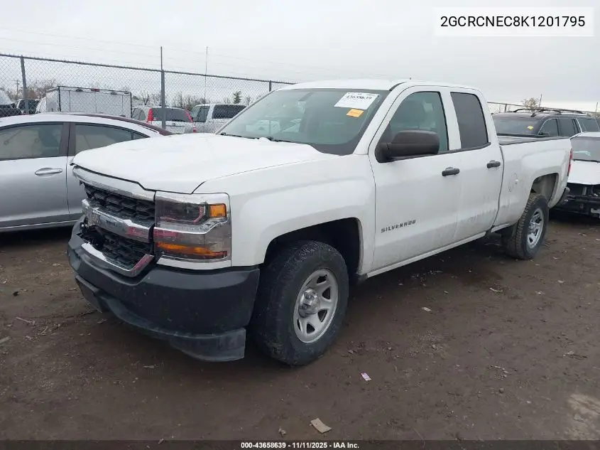 2GCRCNEC8K1201795 2019 Chevrolet Silverado 1500 Ld Wt