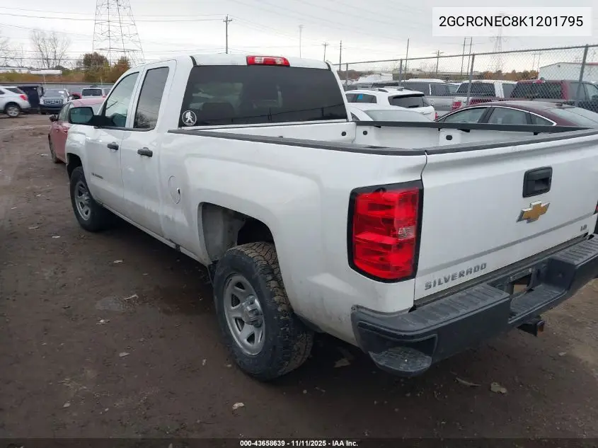 2GCRCNEC8K1201795 2019 Chevrolet Silverado 1500 Ld Wt