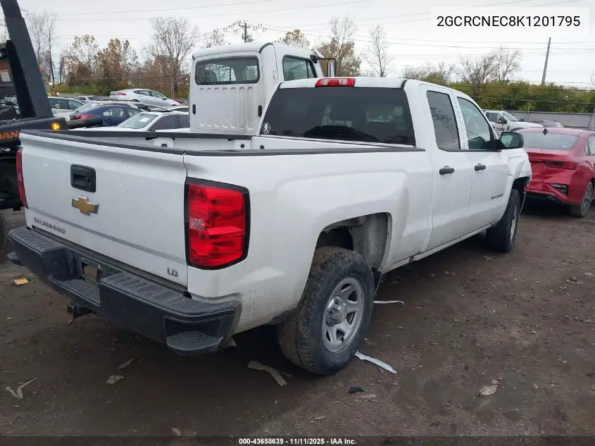 2GCRCNEC8K1201795 2019 Chevrolet Silverado 1500 Ld Wt
