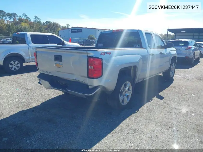 2GCVKMEC6K1237447 2019 Chevrolet Silverado 1500 Ld Silverado Custom