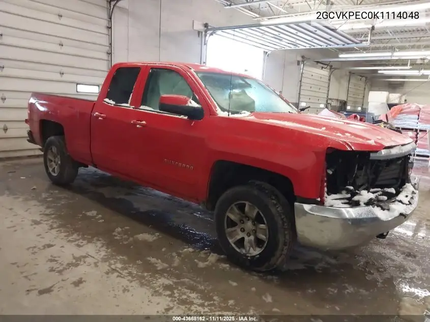 2GCVKPEC0K1114048 2019 Chevrolet Silverado 1500 Ld Lt