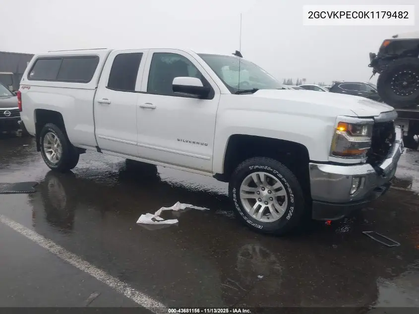 2GCVKPEC0K1179482 2019 Chevrolet Silverado 1500 Ld Lt