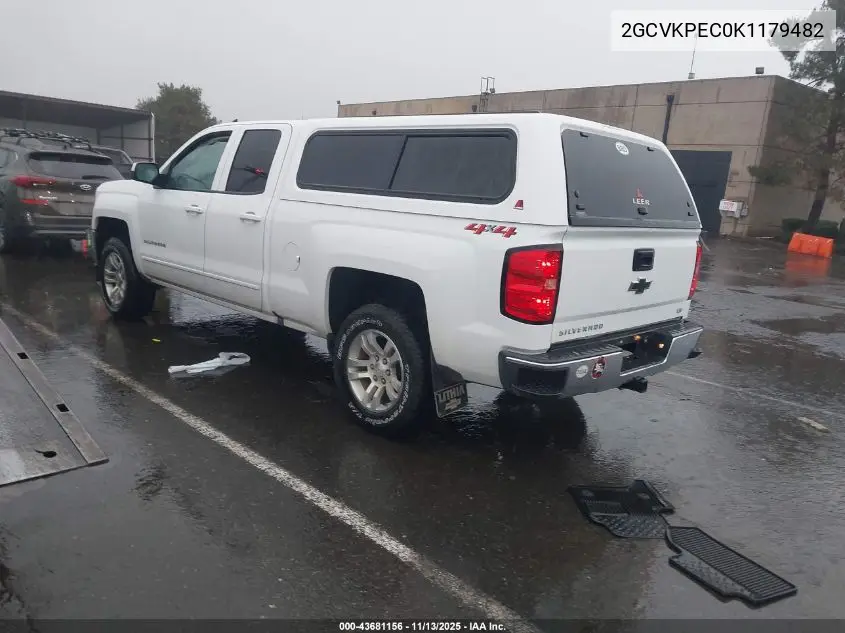 2GCVKPEC0K1179482 2019 Chevrolet Silverado 1500 Ld Lt