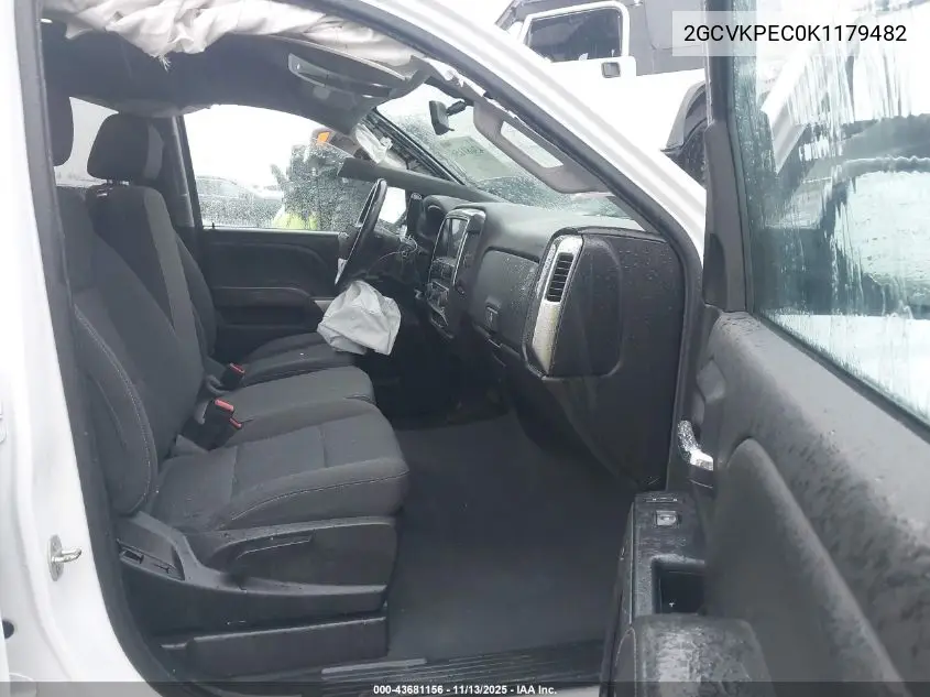 2GCVKPEC0K1179482 2019 Chevrolet Silverado 1500 Ld Lt