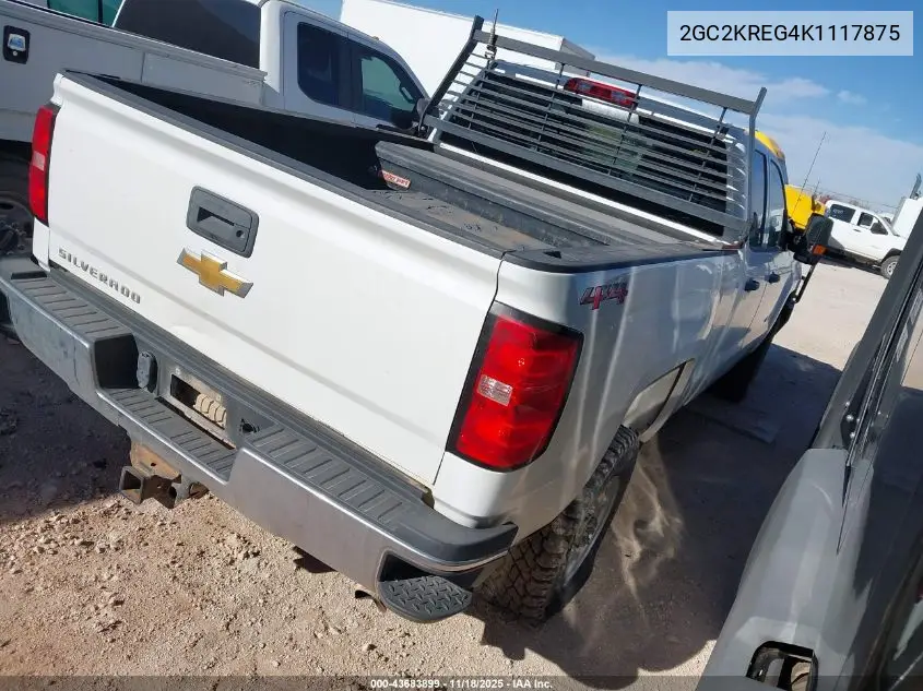2GC2KREG4K1117875 2019 Chevrolet Silverado 2500Hd Wt