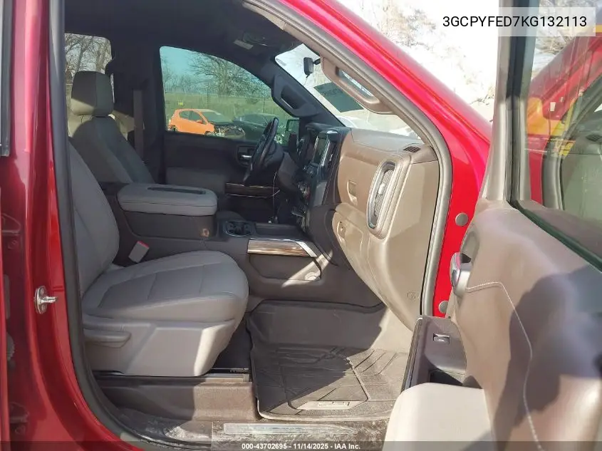 3GCPYFED7KG132113 2019 Chevrolet Silverado 1500 Lt Trail Boss