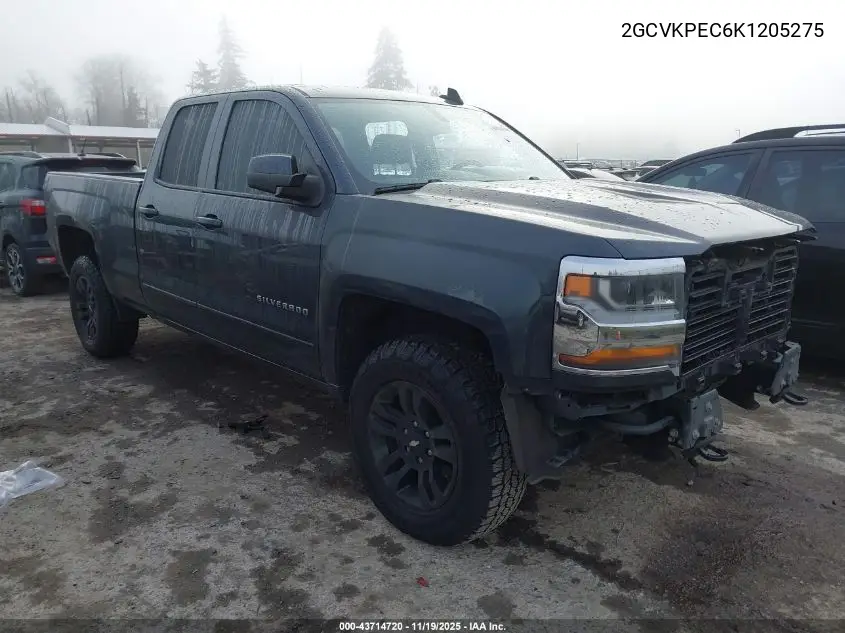 2GCVKPEC6K1205275 2019 Chevrolet Silverado 1500 Ld Lt