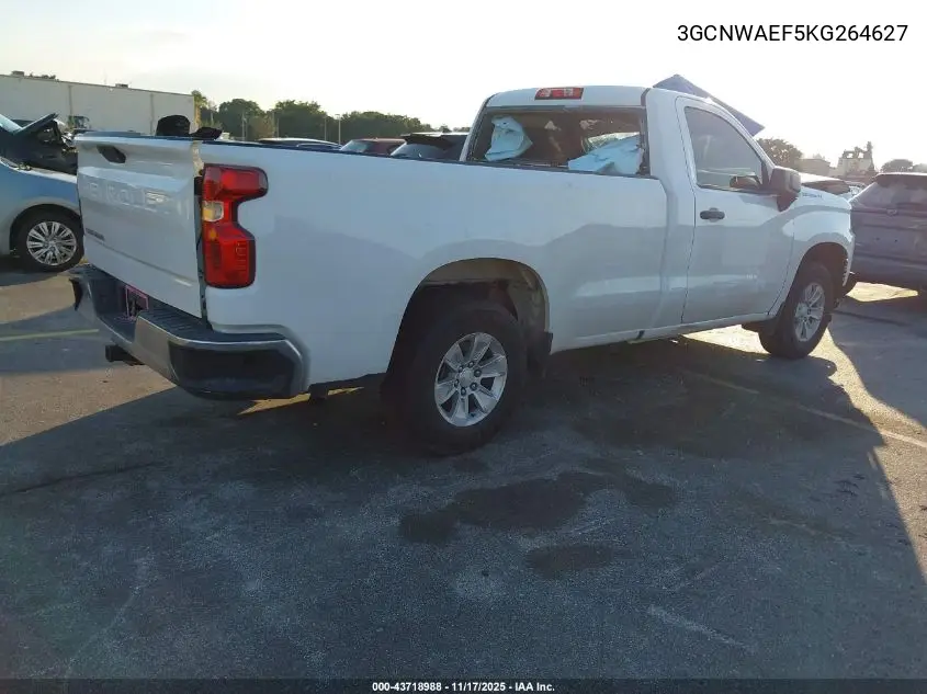 3GCNWAEF5KG264627 2019 Chevrolet Silverado 1500 Work Truck