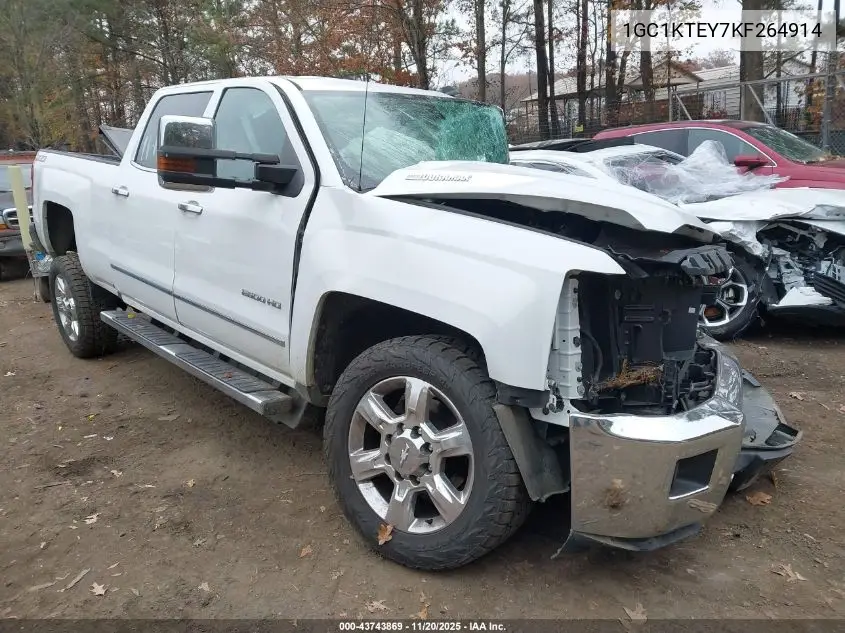 1GC1KTEY7KF264914 2019 Chevrolet Silverado 2500Hd Ltz