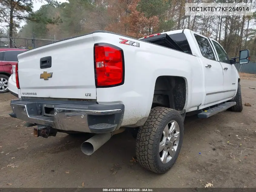 1GC1KTEY7KF264914 2019 Chevrolet Silverado 2500Hd Ltz