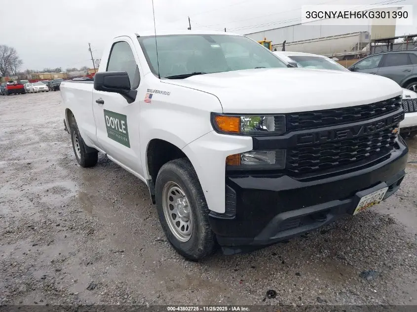 3GCNYAEH6KG301390 2019 Chevrolet Silverado 1500 Work Truck